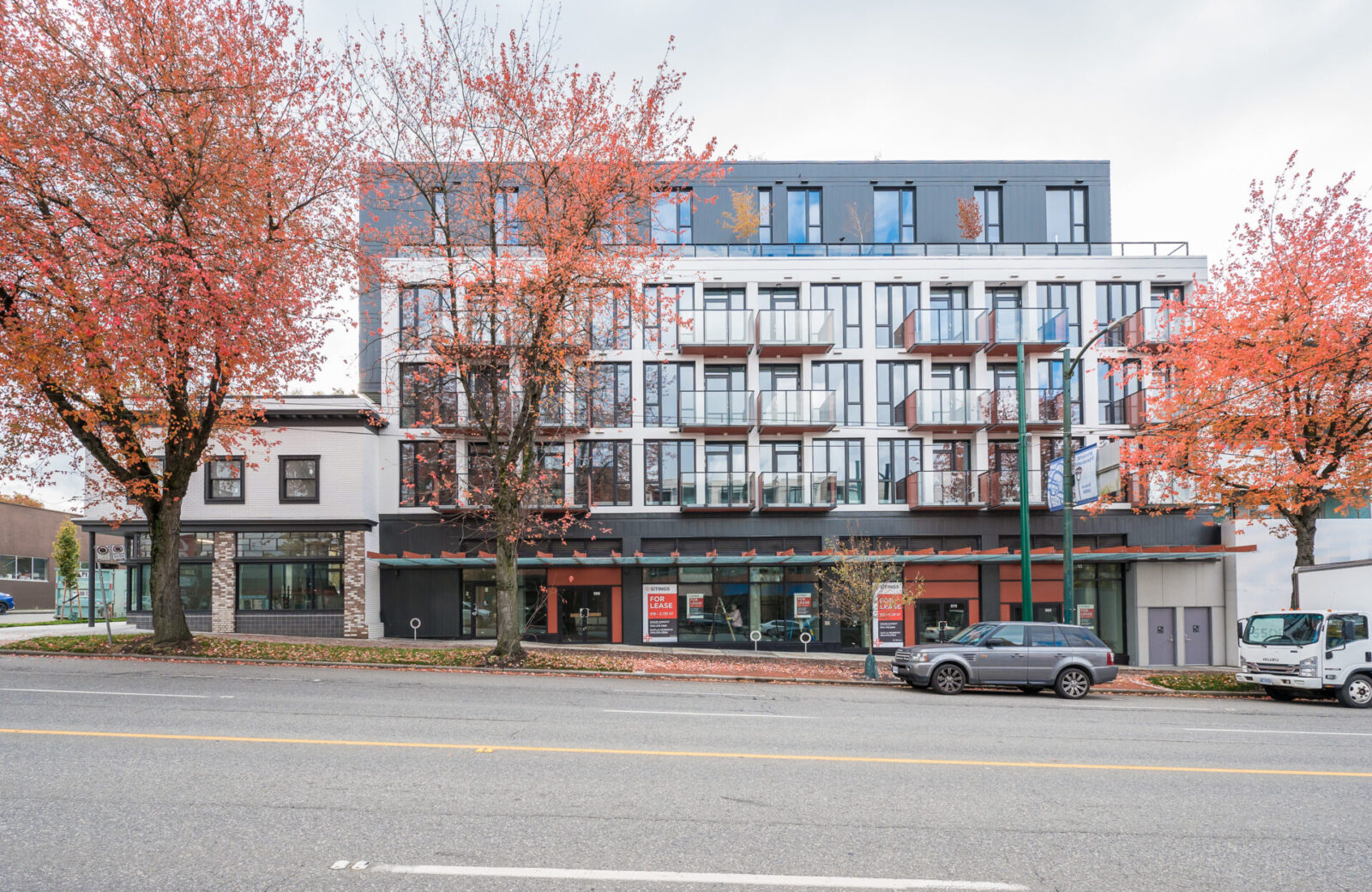 Retail units in Mount Pleasant Faber Block - 2511 Carolina Street, Vancouver, BC, Canada