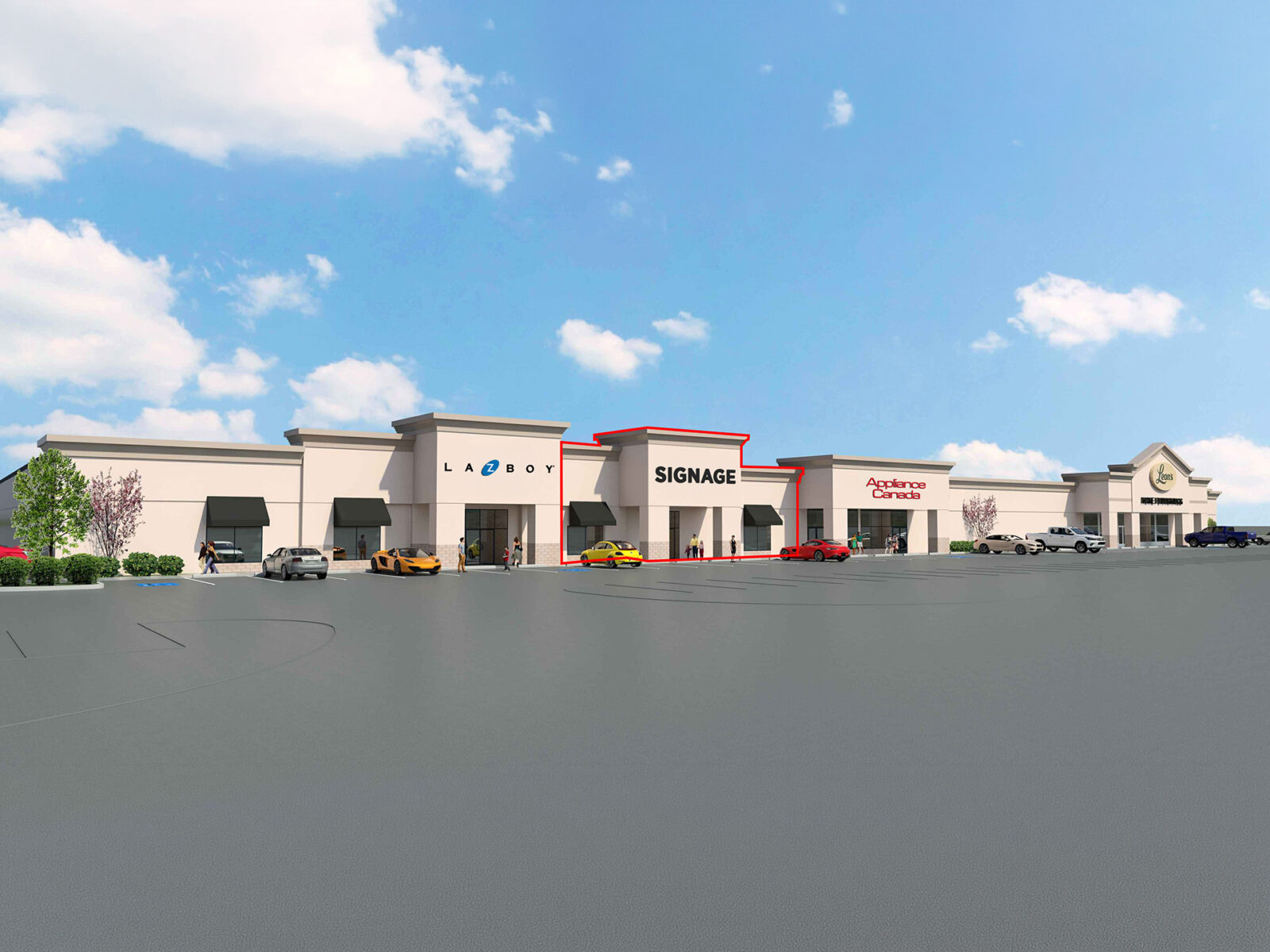 Retail for lease in Richmond