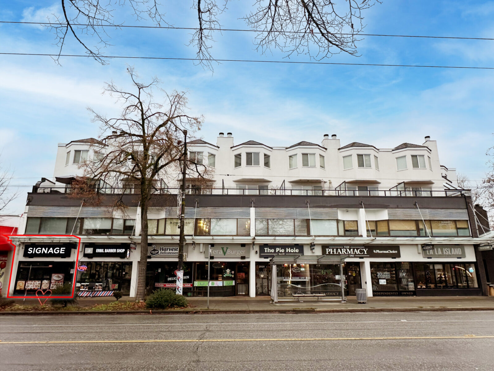 Premier retail opportunity in Kitsilano