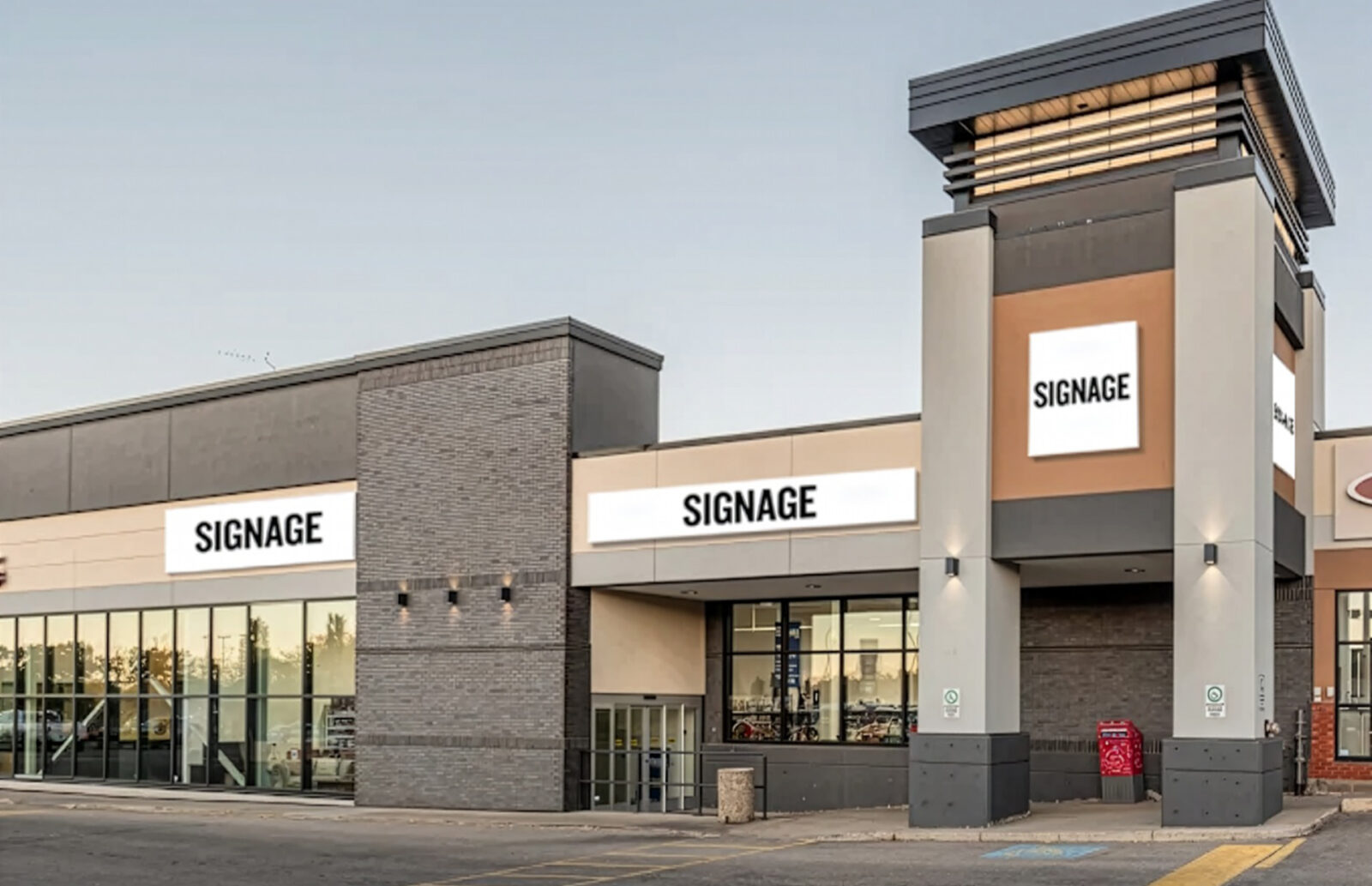 Retail for sublease in St Albert